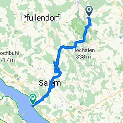 Lange Ausfahrt von Königseggwald nach Uhldingen-Mühlhofen