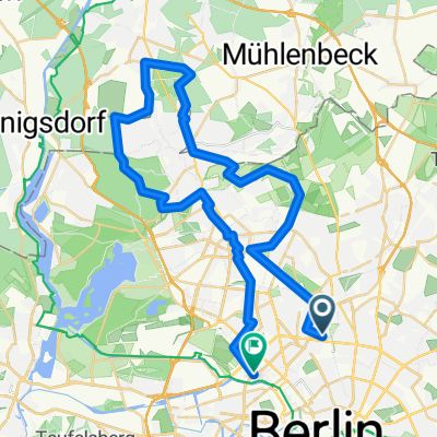 mauerradweg - tegeler forst - tegeler fließ - wittenau - reinickendorf - amrumer