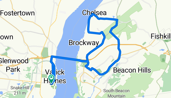 Newburgh Beacon Bridge and North