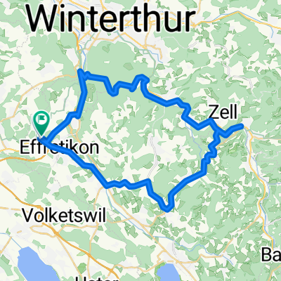 Tagelswangen - Russikon-Tösstal