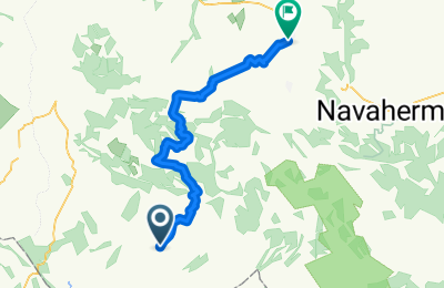 Route in der Bikemap App öffnen