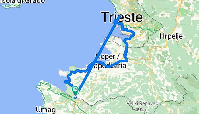 Preskok preko Slovenije!