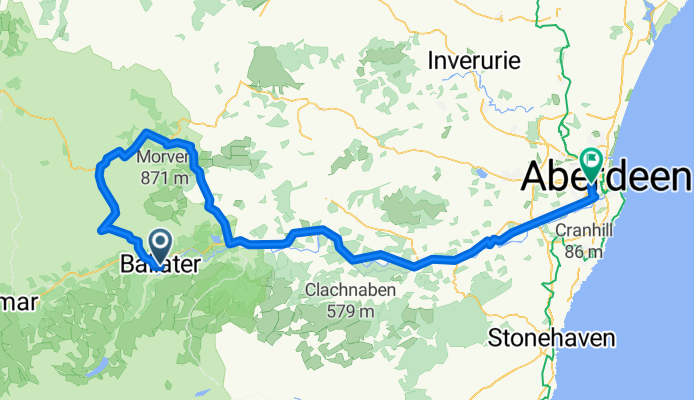 Ballater-Aberdeen