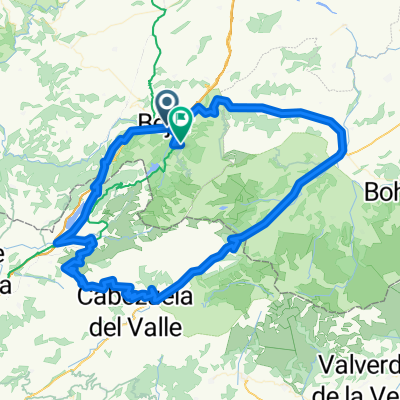 Béjar-Hervás-Jerte-Barco de Ávila-Bejar-Candelario