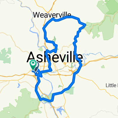 Bear Creek, Brevard Rd, Parkway, Ox Creek, 25, Kimberly, River Rd,  Amboy Loop