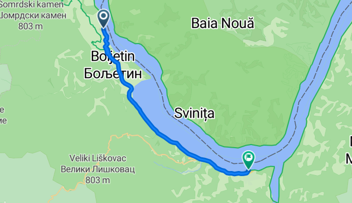 Lepenski Vir- Donji Milanovac