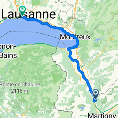 Tour de Suisse - Jour 9 - Collonges =&gt; Lausanne