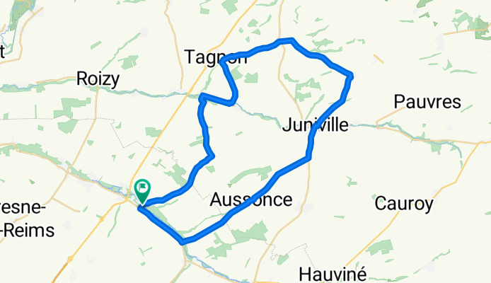 Warmeriville /Pertres / Warmeriville 48 km