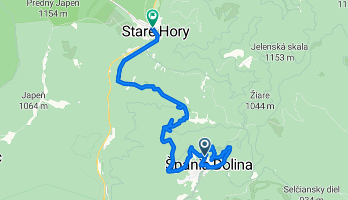 Špania dolina - Staré hory