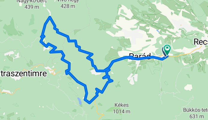 Parádfürdő - Mátraalmás - Parádfürdő