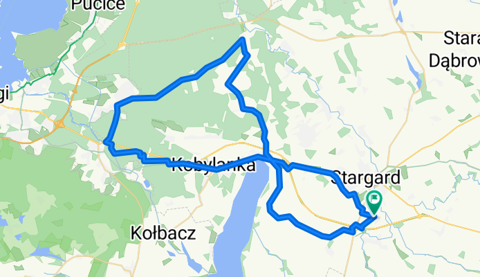 Stargard - Sowno - Zdunowo -Stargard