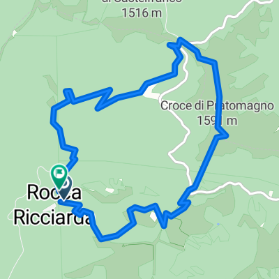 Rocca Ricciarda 8.7 km