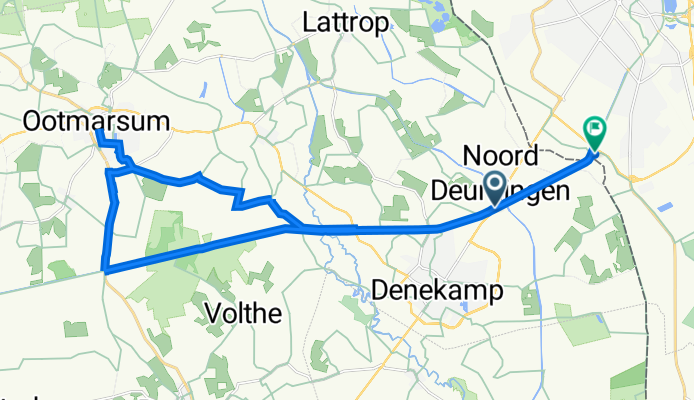 Nordhorn-Almelo-Kanal bis Oodmarsum und zurück