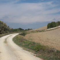 Photo 8 of the Bikemap route "Le Crete /Siena"