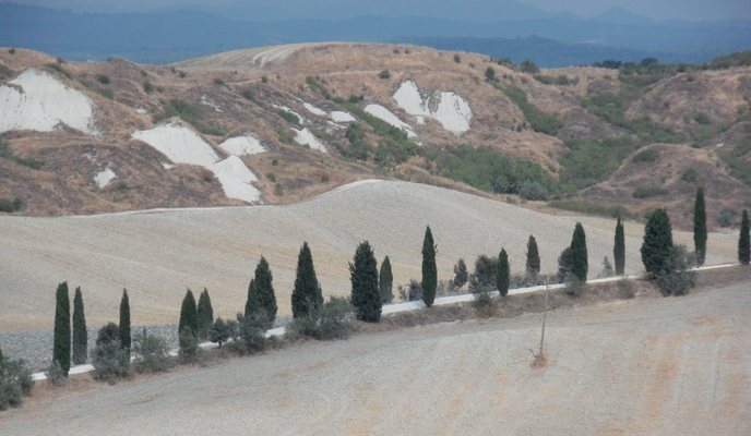 Photo 2 of the Bikemap route "Le Crete /Siena"