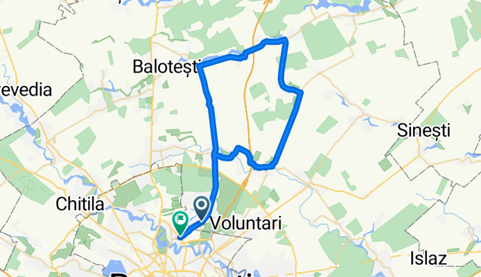 OMV - Stefanesti - Dascalu - Moara Vlasiei - Tunari