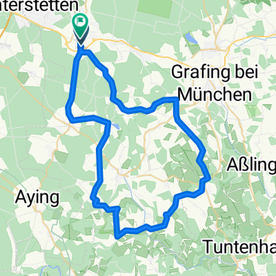 hügelige Zorneding-Tour