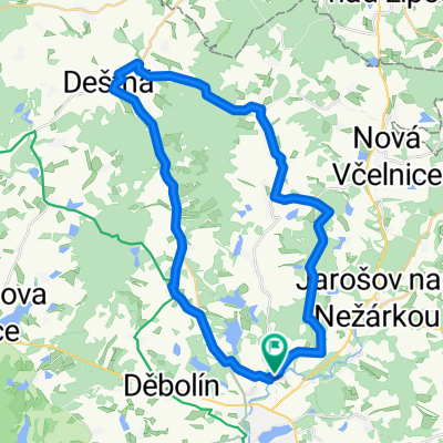 Přes kopec na Hradec, podzim 2016 – trasa č. 1