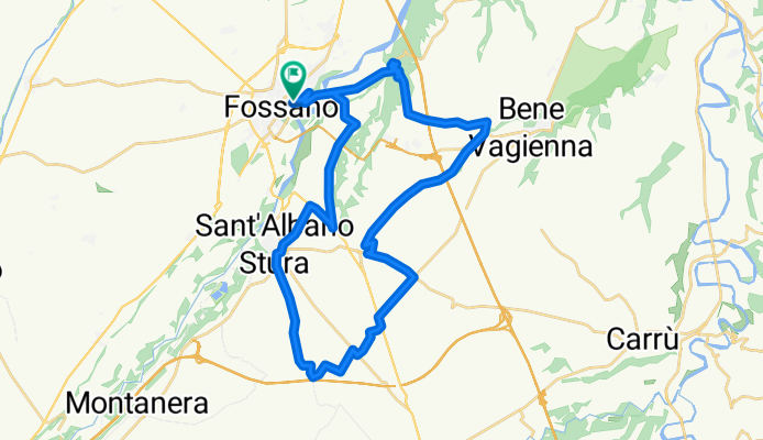Oltre Stura di Fossano - percorso breve