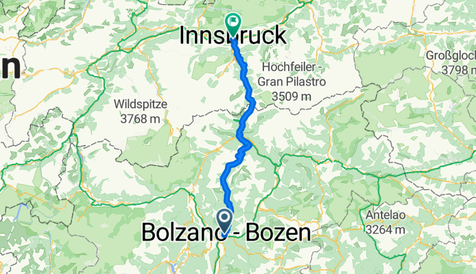 Bozen - Innsbruck