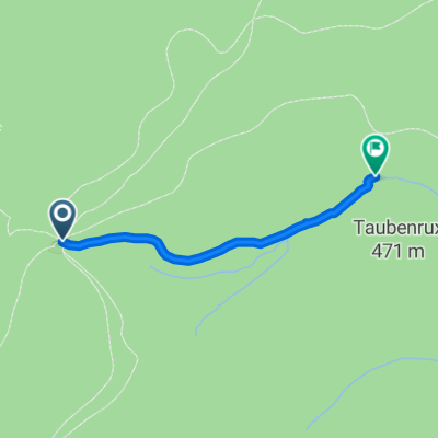 Lambertskreuz über den Mußbach Teilstrecke