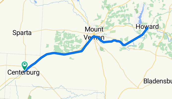 Centerburg to Howard