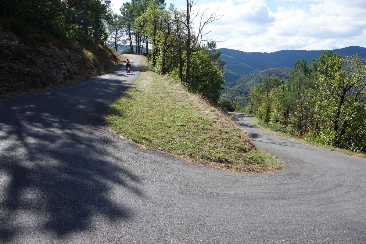 2016 Ride Day 157 - St-Jean-du-Gard Circle to St-Martin-de-Lansuscle