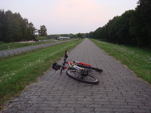 Hebe Bild 10 entlang der Bikemap-Route "Swinoujscie - Zinnowitz - Swinoujscie" hervor