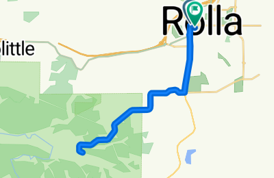 Route in der Bikemap App öffnen