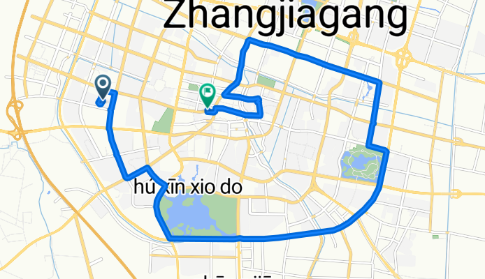 ride through Suzhou