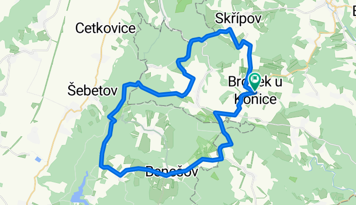 Drahanská vysočina_Brodek-Melokov_Skřípov_Brodek