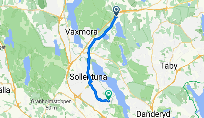 Short ride through Sollentuna