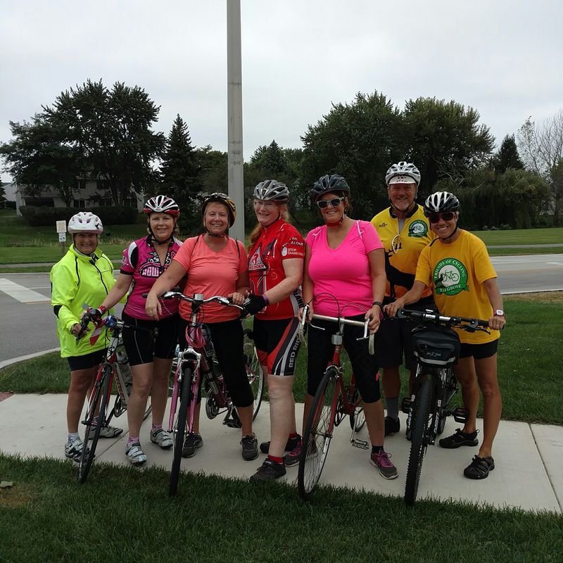from Mead school to poplar Creek and back g