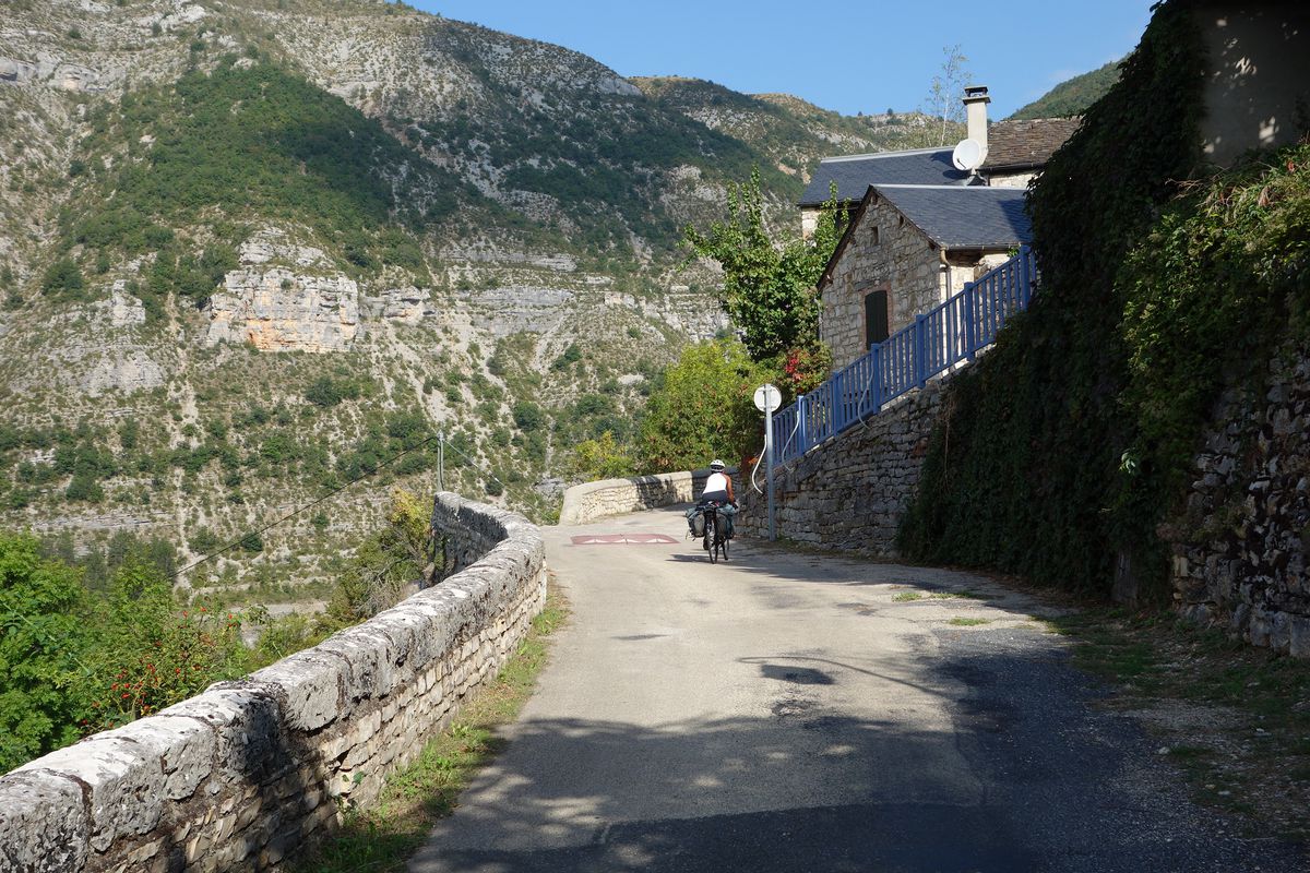 2016 Ride Day 160 - Ispagnac to Rivière-sur-Tarn