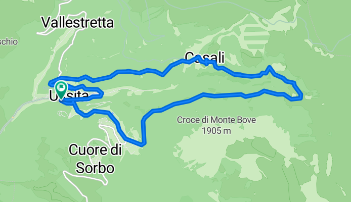 bike tour through Ussita