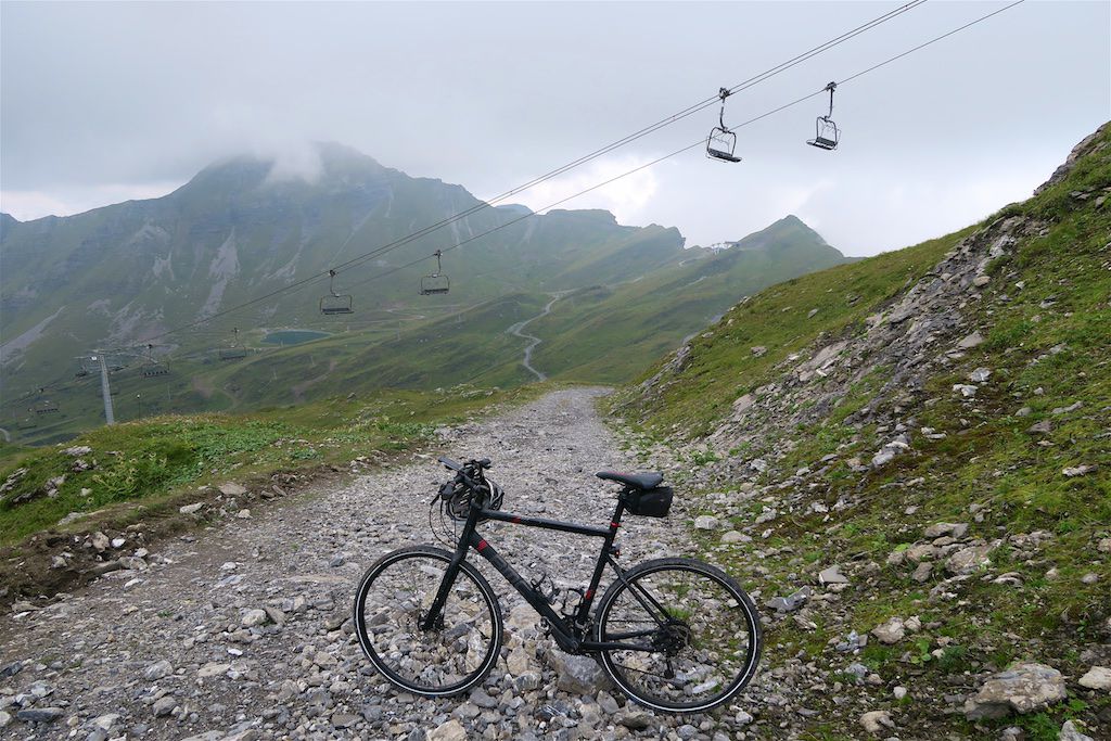 Avoriaz and above to Col du Fornet