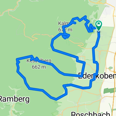 Hohe Loog, Kalmit, Edenkobener Tal