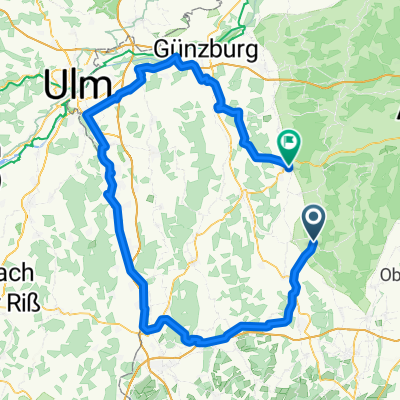 Lange Ausfahrt von Eppishausen nach Thannhausen