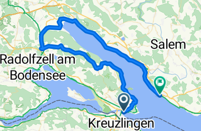 Route in der Bikemap App öffnen