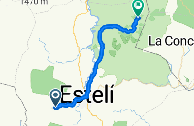 Route in der Bikemap App öffnen