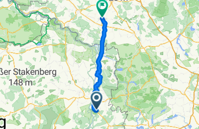 Route in der Bikemap App öffnen