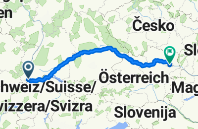 Route in der Bikemap App öffnen