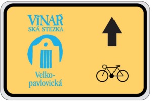 Punto saliente 2 lungo il percorso Bikemap "MWD2 Brno - Hustopece"