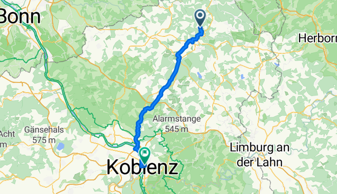 Malberg-Koblenz-57 Km.