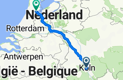Route in der Bikemap App öffnen