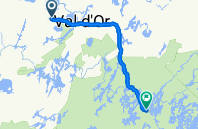 Route in der Bikemap App öffnen