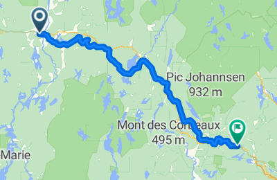 Route in der Bikemap App öffnen