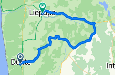Route in der Bikemap App öffnen