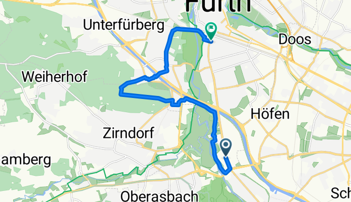 Heim durch den Wald