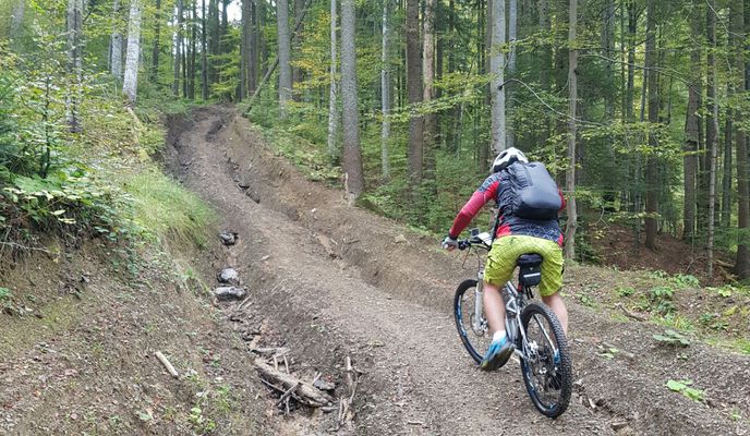 Photo 1 of the Bikemap route "Long ride from Azuga to Breaza de Jos"